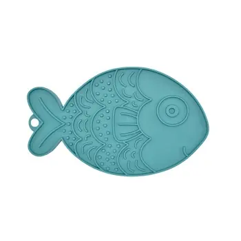Zamów teraz Fiboo Fishka turkusowa - mata do lizania dla kota spowalniająca jedzenie
