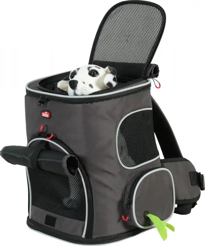 Nie przegap Zolux Nomad Plecak do transportu z kieszenią na laptopa dla psa lub kota 3×29×40cm