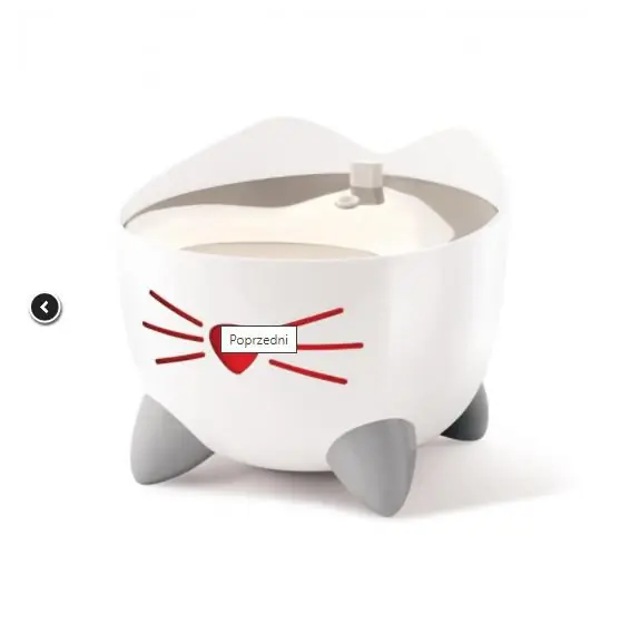 Catit Pixi Smart Fountain poidło dla kota z miską ze stali nierdzewnej 2L Kup teraz
