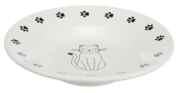 Ostatnia szansa Trixie Miska ceramiczna dla ras krótkopyskich 0,3 l/ø 12cm
