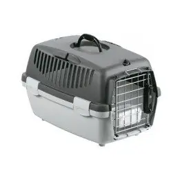 Stefanplast Gulliver 1 Delux- transporter z metalowymi drzwiczkami 48x32x31 cm Łatwy zwrot