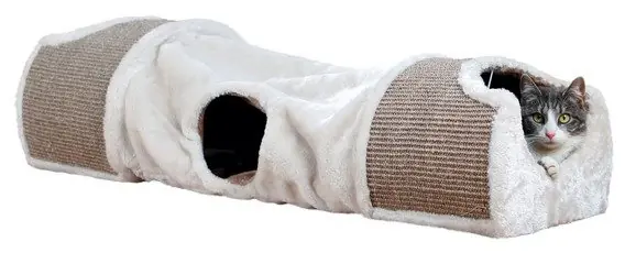 Obniżka ceny Trixie tunel i drapak 2 w 1 110x30x38 cm