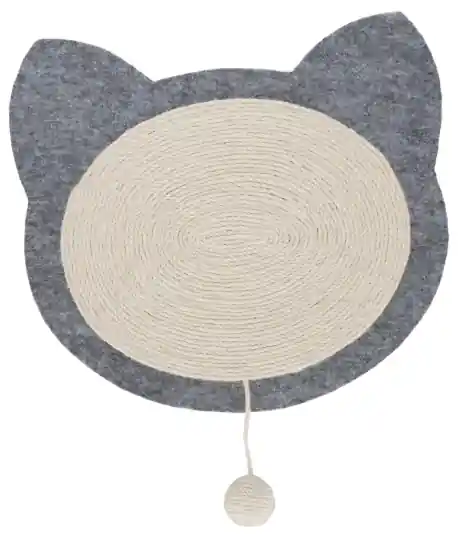 Oferta limitowana Trixie Junior drapak mata z piłeczką szary 40x35 cm