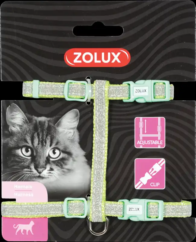 Hit cenowy Zolux Shiny Szelki dla kota 25-45cm/15mm
