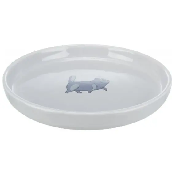 Trixie Miska ceramiczna dla kota 0,6L szara Tylko do końca tygodnia
