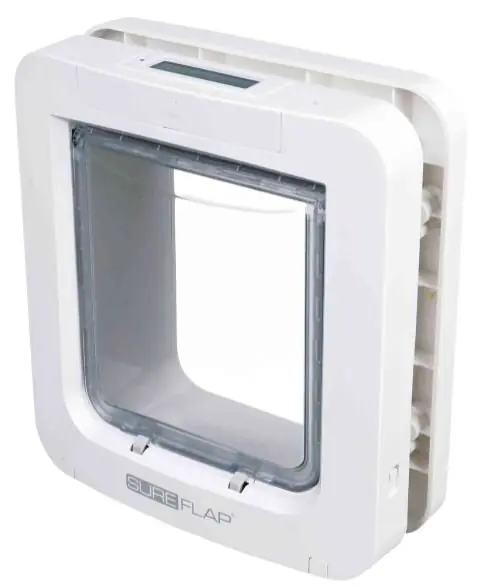 Dostępne od ręki Trixie Drzwi dla kota z systemem Identyfikujacym SureFlap 4-Way 26,2×28,1cm