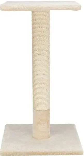 Bezpieczne zakupy Trixie Baena drapak stojący dla kota beżowy 69cm