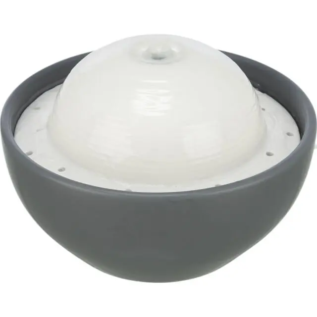 Trixie Vital Dome poidło automatyczne ceramiczne szaro białe 1.5l 20×10×20cm Cena promocyjna