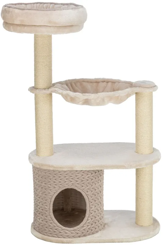 Oferta czasowa Trixie Alessia Elegancki drapak stojący dla kota jasnoszary-piaskowy 114cm