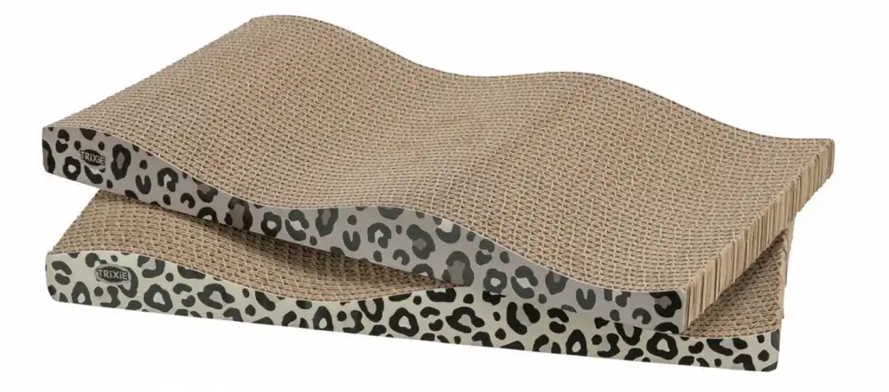 Trixie Leo drapak kartonowy dla kota 2 sztuki na opakowanie 44x6x25cm Szybka dostawa