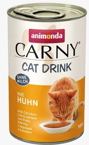 Animonda Carny Cat Drink karma w płynie dla kotów 140ml Dodaj do koszyka