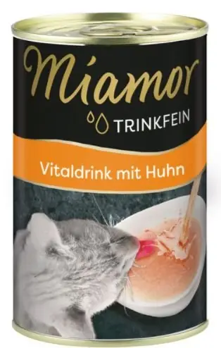Darmowy zwrot Miamor Trinkfeine Vital Drink mięsny napój dla kota 135ml
