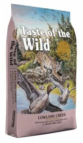 Taste of the Wild Lowland Creek Feline z przepiórką i kaczką Oferta limitowana