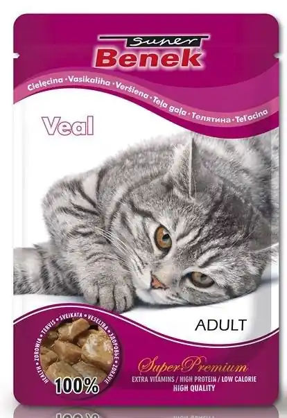 Super Benek Adult saszetki w sosie dla kota 100g Wybór klientów