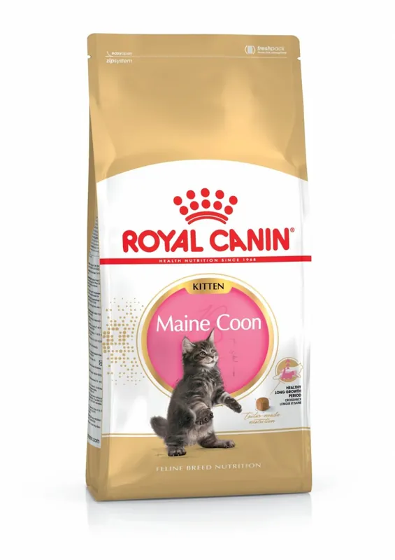 Royal Canin Maine Coon Kitten karma sucha dla kociąt do 15 miesiąca, rasy Maine Coon Bezpieczne zakupy