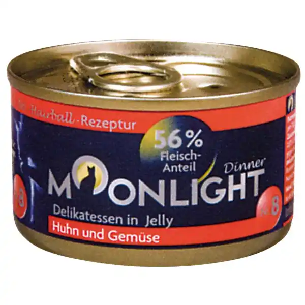 Ekspresowa dostawa Moonlight Dinner Nr 8 - Kurczak i warzywa w galarecie 80g