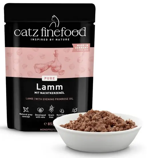 Catz Finefood Purrrr N.111 monobiałkowa karma z 70% jagnieciny w bulionie dla kota Tylko dziś