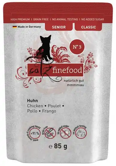 Catz Finefood Classic Senior N.03 Kurczak saszetka 85g Hit sprzedaży