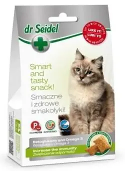 Dr Seidel przysmak dla kotów na zwiększenie odporności 50g Promocja