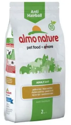 Almo Natural Cat Adult Anti-Hairball kurczak i ryż Wysoka jakość