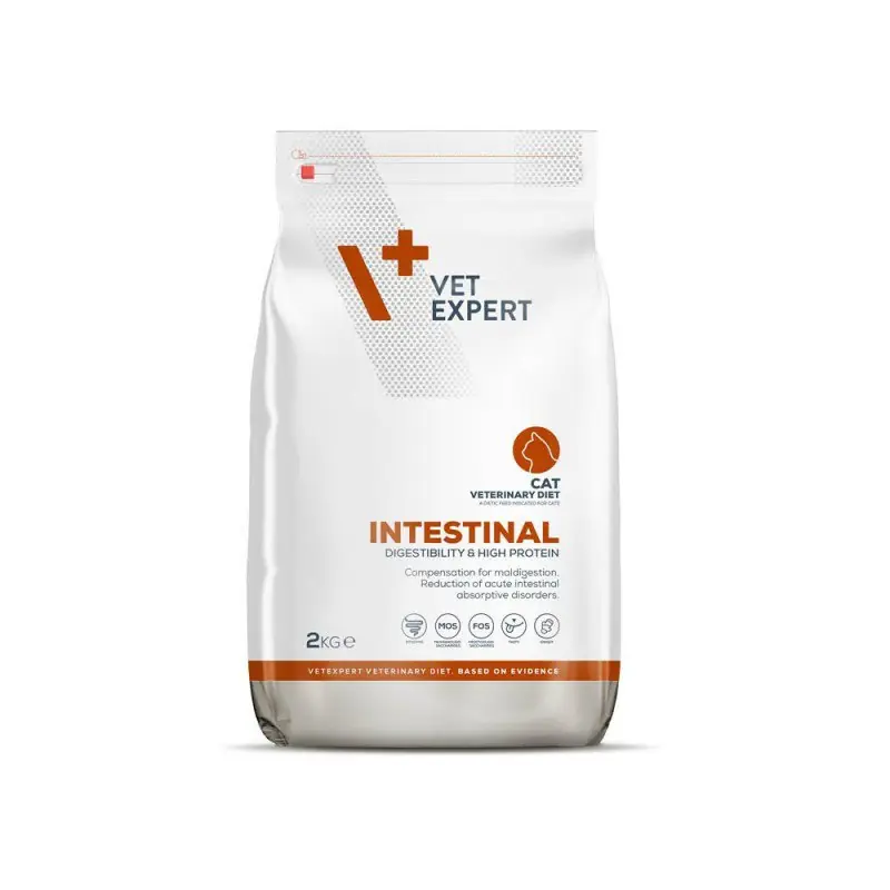 Vet Ekspert Intestinal Cat karma dla kotów z zaburzeniami funkcji przewodu pokarmowego Okazja