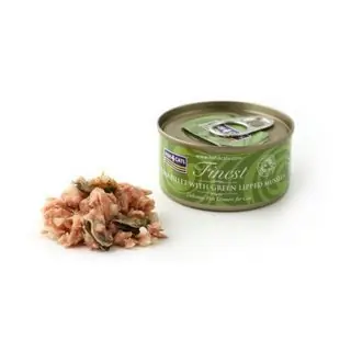 Łatwy zwrot Fish4Cats Finest filet z Tuńczyka z Omułkiem Zielonowargowym kawałki w sosie rybnym bez zbóż 70g