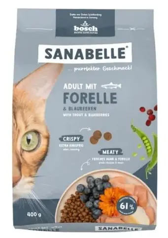 Taniej Sanabelle Adult Forelle z pstrągiem sucha karma dla kotów