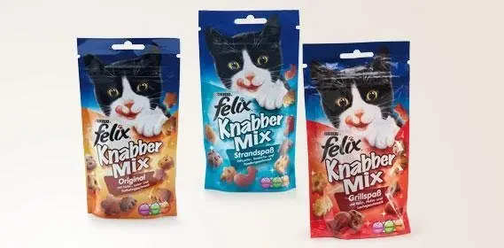 Felix Party Mix ciasteczka dla kota 60g Tani