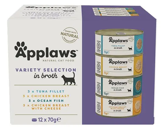 Ekspresowa dostawa Applaws Supreme Multipak puszki dla kota 12x70g