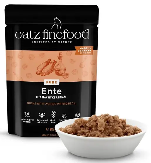 Promocja Catz Finefood Purrrr N.115 Kaczka monobiałkowa karma dla kotów 70% kaczki