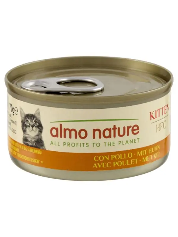 Almo Nature HFC Natural kitten naturalna puszka w sosie dla kota 70g Zamów dziś