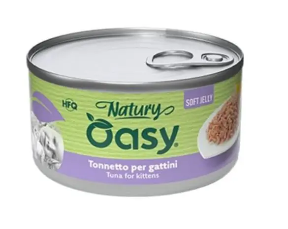 Oasy Natury Kitten 50% naturalnego mięsa w galaretce dla kociąt 85g Nie przegap