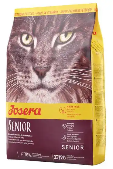 Josera Senior Cat starszych kotów i kotów z przewlekłą niewydolnością nerek Promocja