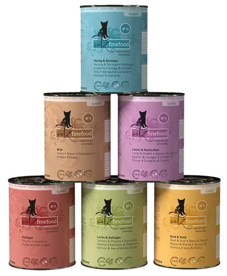 Wyprzedaż Catz Finefood Multipack puszki dla kota N.03-13 multipak 6x400g