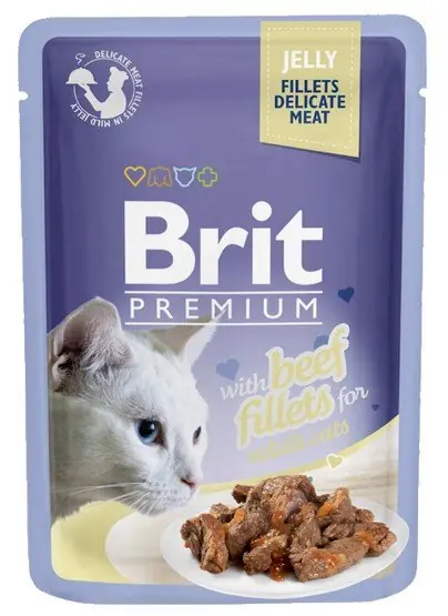 Promocja Brit Premium by Nature Cat Fillets filety w galaretce saszetka 85g
