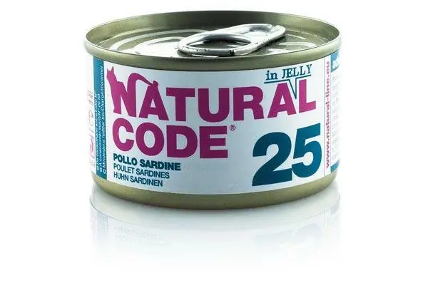 Bestseller Natural Code puszka dla dorosłego kota 85g