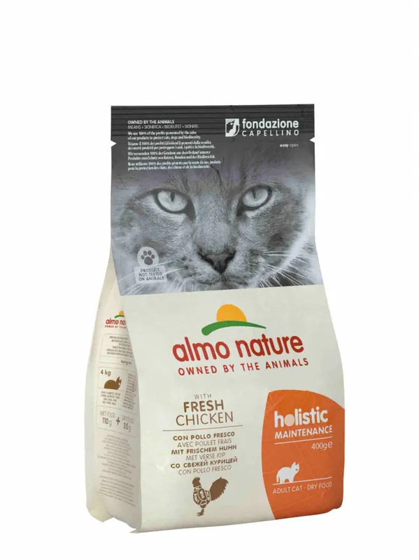 Cena promocyjna Almo Nature Holistic Cat z kurczakiem i ryżem