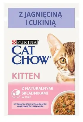 Purina Cat Chow Kitten saszetka 85g Bezpieczna płatność