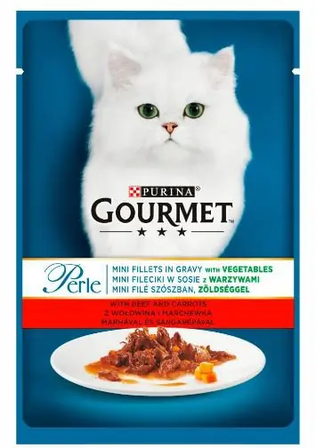 Gourmet Perle saszetka z wołowiną i warzywami w sosie 85g Szybka wysyłka