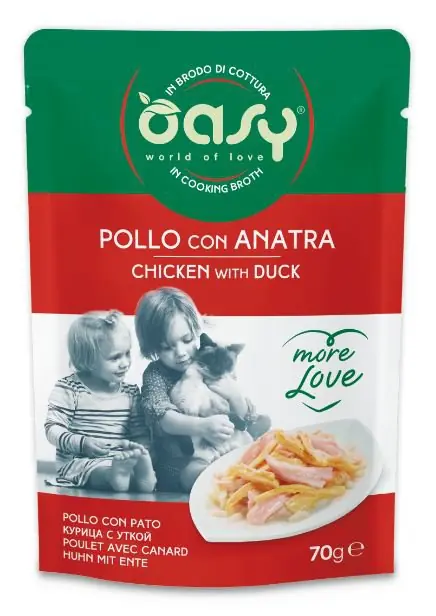 Oasy More Love saszetka dla kota 70g Popularny