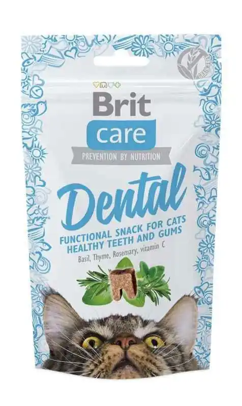 Super okazja Brit Care Cat Snack Dental przysmak na zęby dla kota 50g