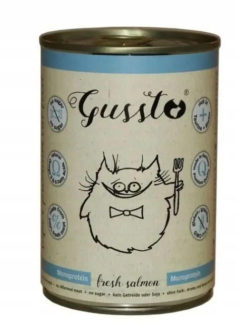 Najlepsza cena Gussto Super Premium Fresh Salmon świeży łosoś monobiałkowa, holistyczna, lekkostrawna karma dla kota