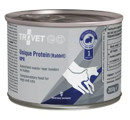 Bezpieczna płatność Trovet Unique Protein UPR mokra karma dla psów i kotów z królikiem