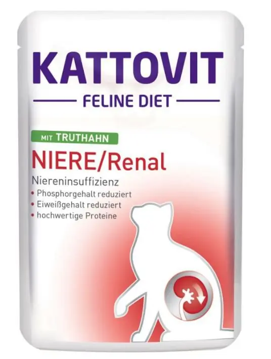 Kattovit Low Protein Nierendiet saszetka dla kotów z problemami z nerkami 85g Super okazja