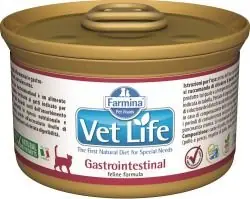 Zamów teraz Farmina Vet Life Cat Gastrointestinal stany zapalne żołądka i jelit puszka 85g