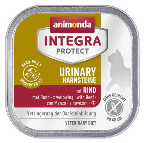 Animonda Integra Protect Urinary Harnsteine na problemy urologiczne dla kota tacka 100g Dodaj do koszyka