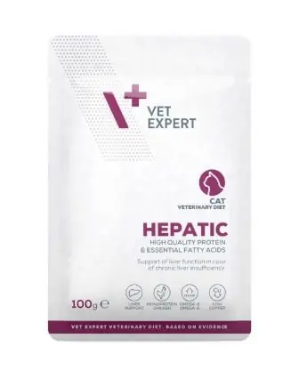 Ostatnia szansa Vet Expert 4T Diet Hepatic Cat wspomagająca funkcje wątroby w przypadku jej przewlekłej niewydolności 100g