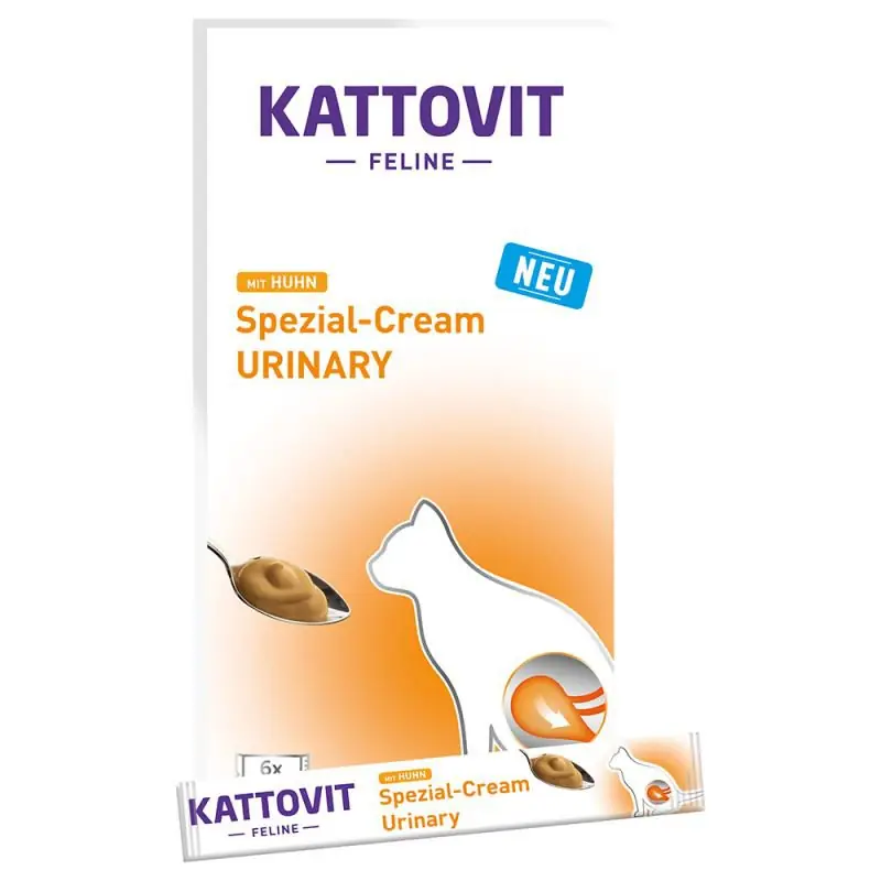 Okazja Kattovit Specjalny krem Urinary dla kota na problemy dolnych dróg moczowych 6x15g