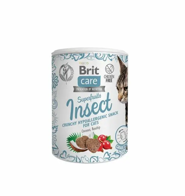 Brit Care Snack Insect Superfruitsprzysmak dla kotów z nietolerancją pokarmową 100g Zniżka