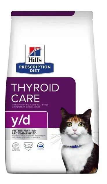 Hill‘s Prescription Diet Feline Y/D problemy z tarczycą Dostępne od ręki